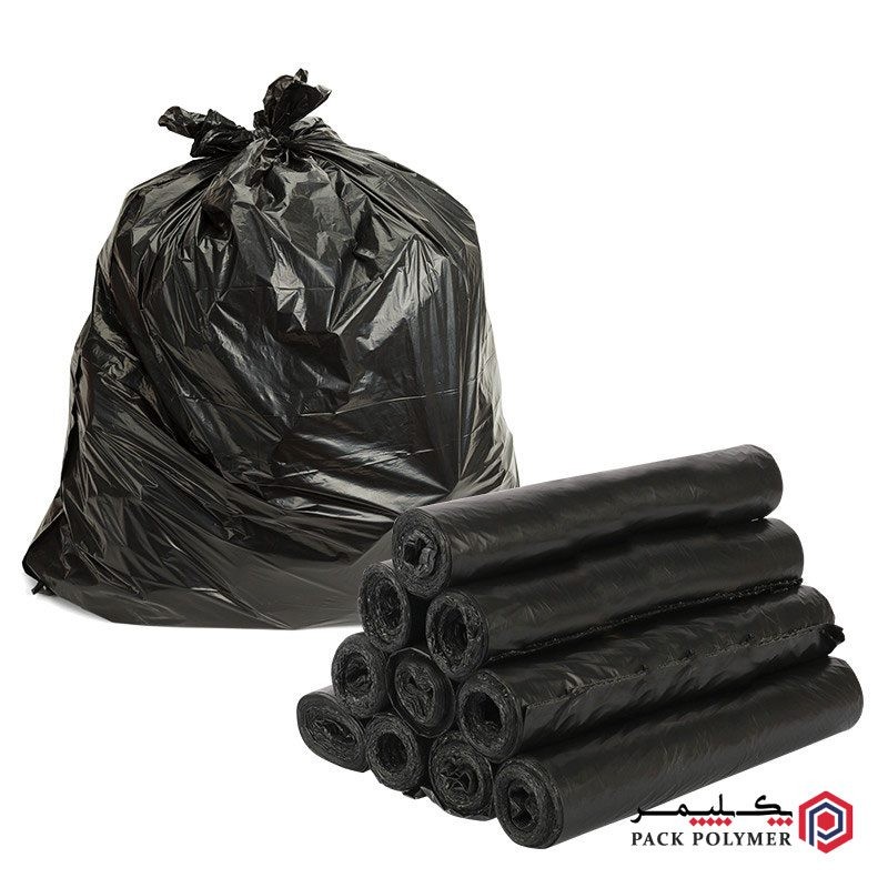 پلاستیک زباله فله ای  مشکی  در ابعاد 90x70  با تضمین مرجوعی کالا
