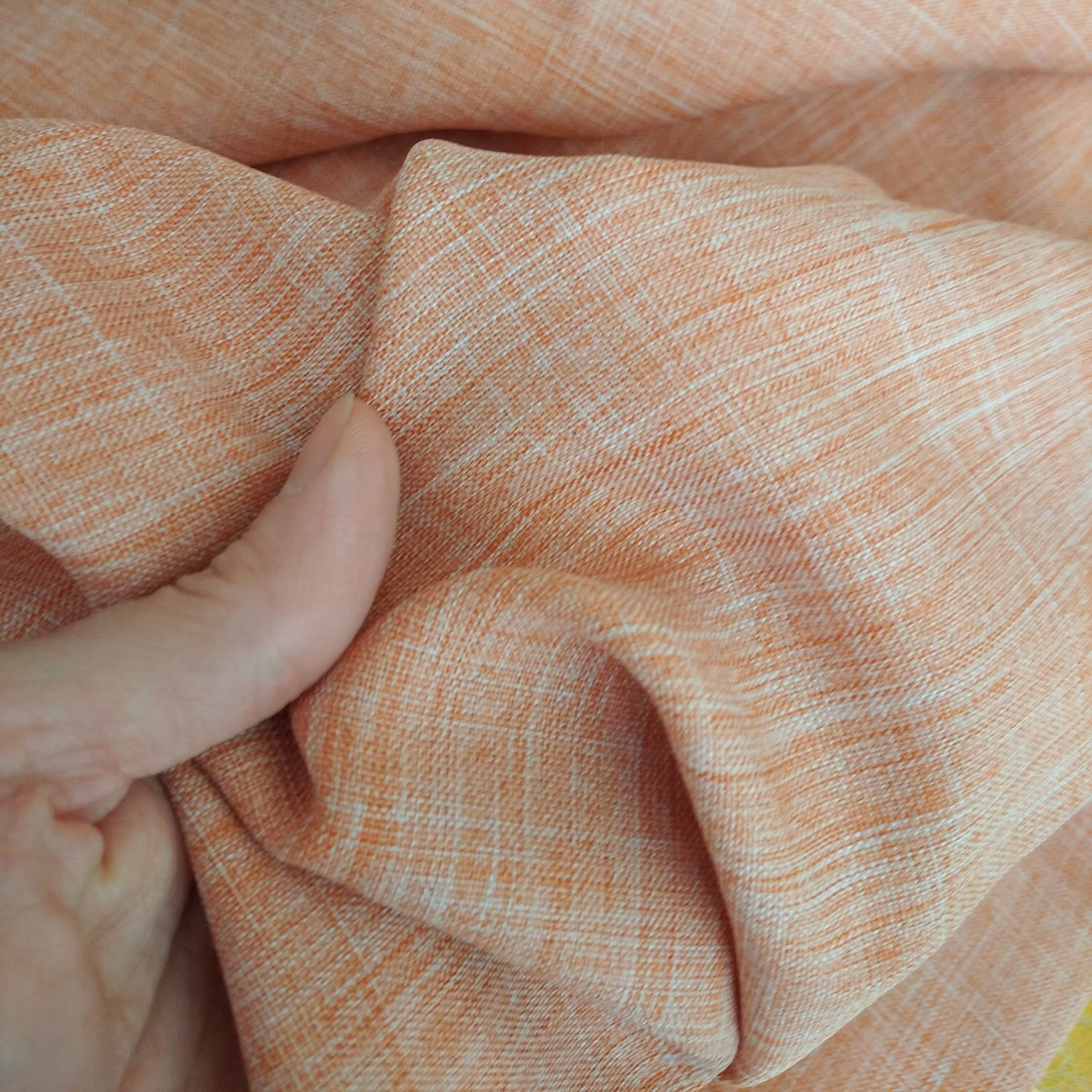 2 متر پارچه شانتون دونخ نارنجی