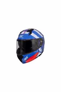 کلاه کاسکت موتورسیکلت آبی PROHELMET M 966 JAW MOTORCYCLE OPEN MTS