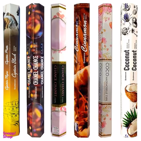 عود دارشان مدل ترکیبی کد Mix613 مجموعه 6 عددی