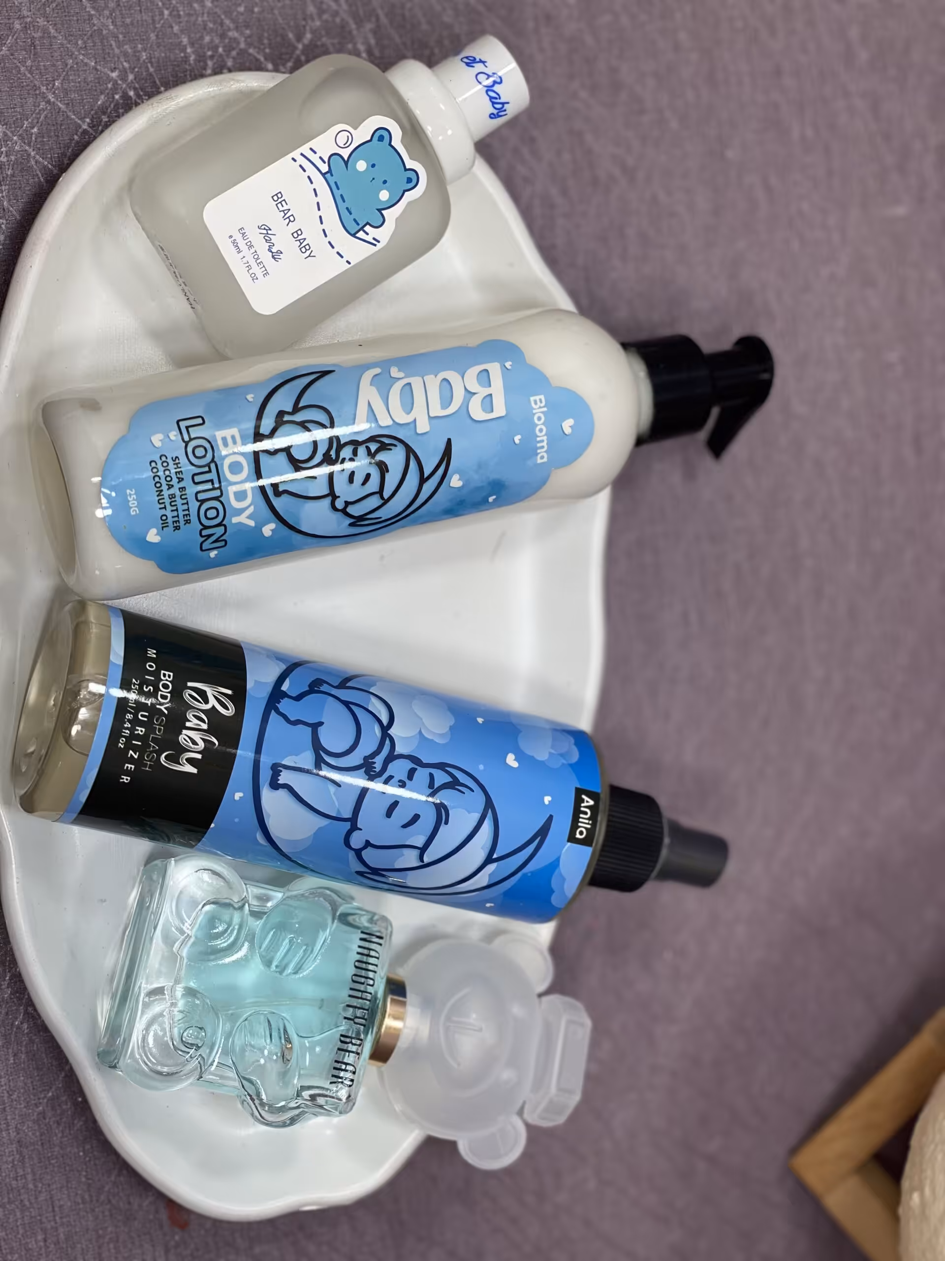 ست کامل بوی نینی (ادکلن_بادی اسپلش-لوسیون-عطر بیکینی )