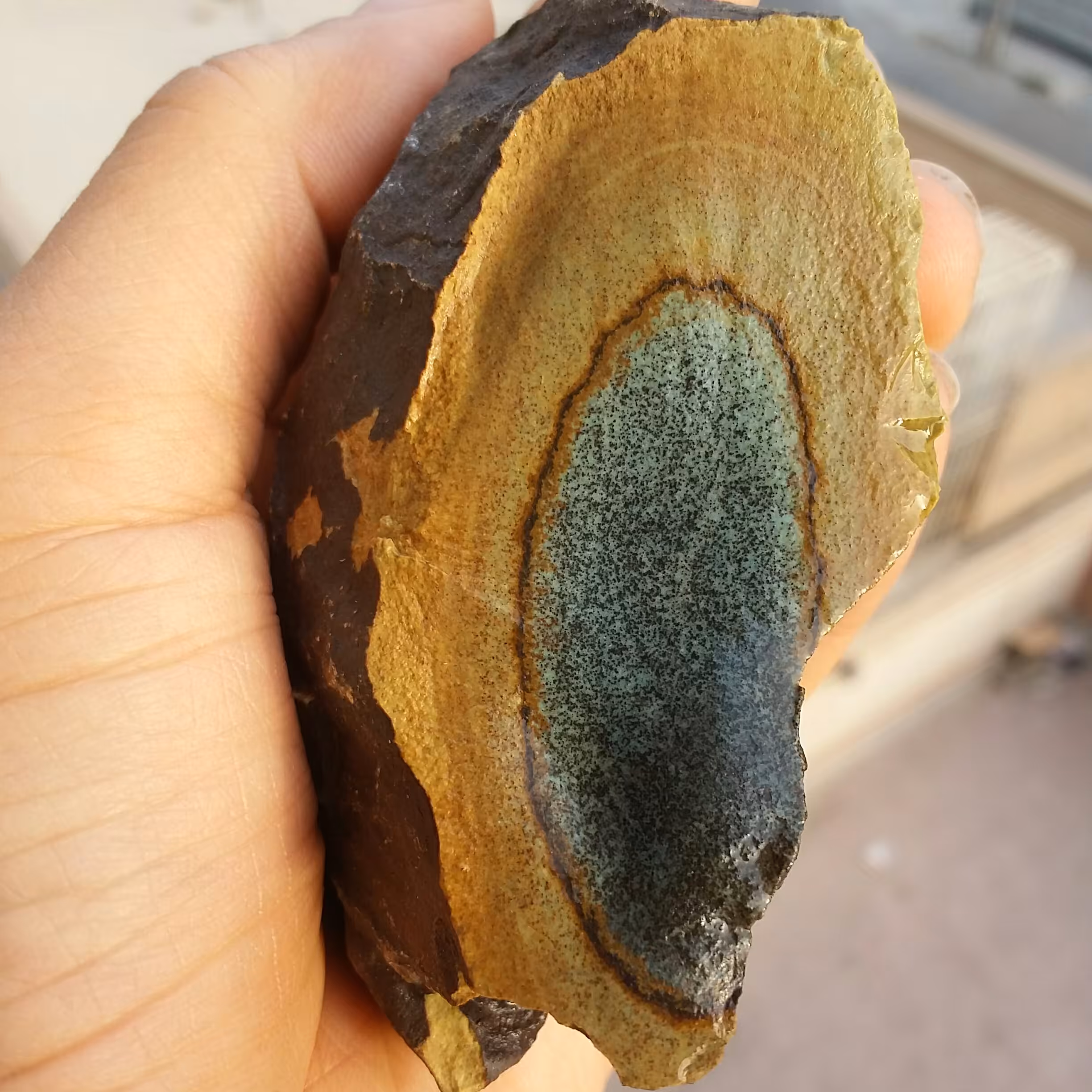 سنگ راف غولپیکر 100 در 100 طبیعی جاسپر امپریال شاهکار خلقت بی نظیر