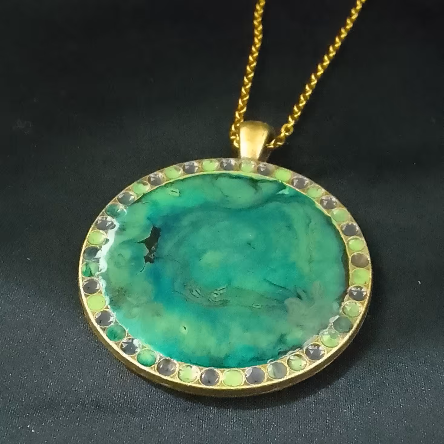 گردنبند دایره ای 