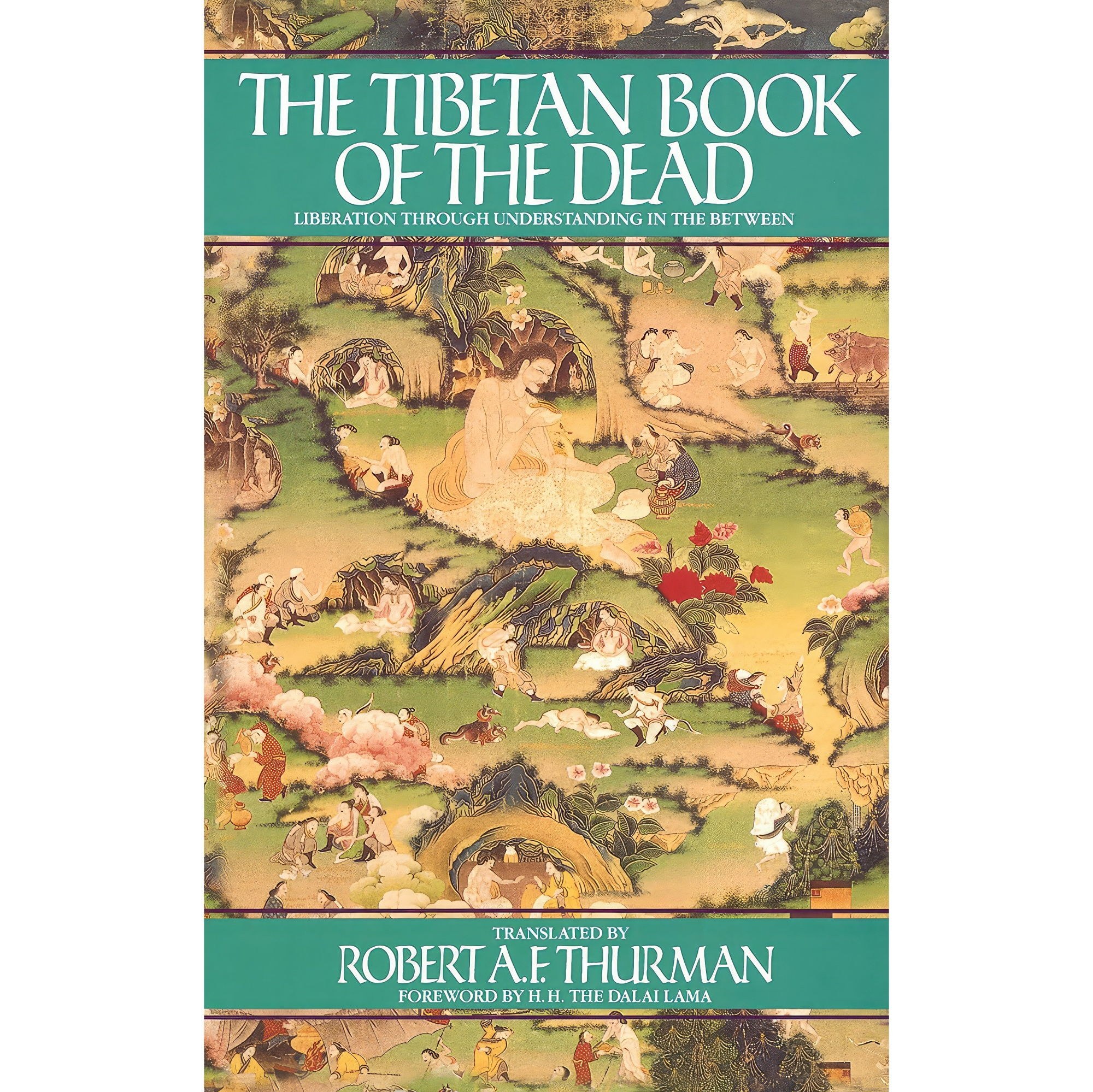 کتاب زبان اصلی The Tibetan Book of the Dead اثر جمعی از نویسندگان