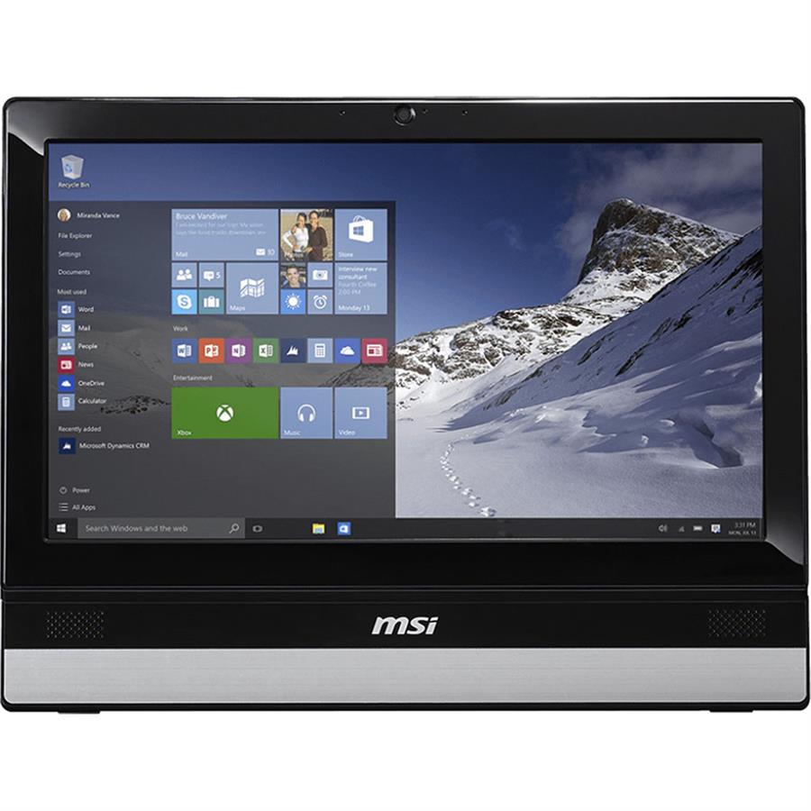 کامپیوتر بدون کیس ام اس آی مشکی با پردازنده Intel Pentium