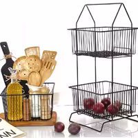 سبد سیب زمینی و پیاز 2 طبقه.
بالای دسته تا پایین 58
سبد ها.23 در 28 .فاصله طبقات 27.