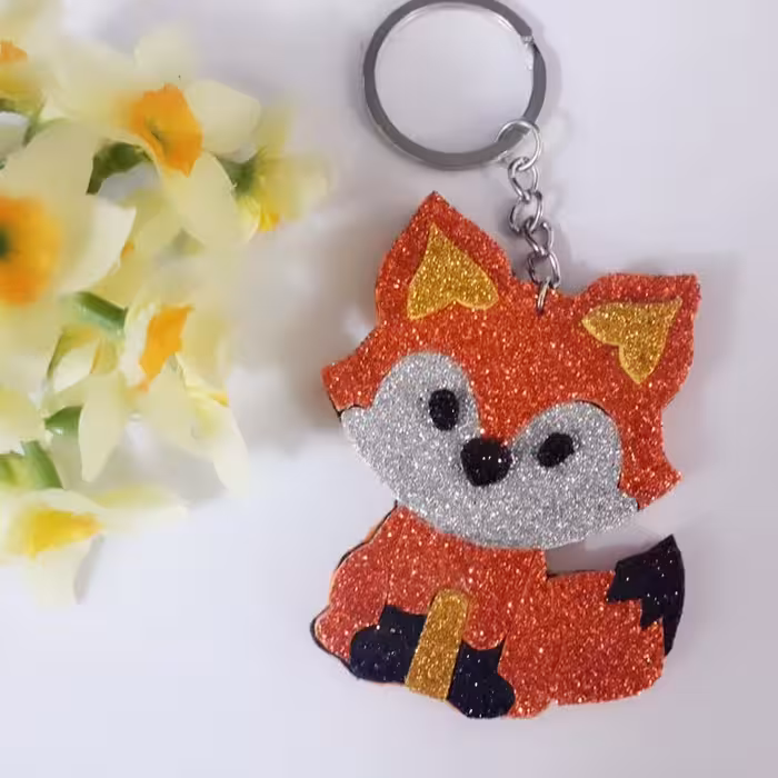 جاکلیدی طرح روباه با فوم اکلیلی