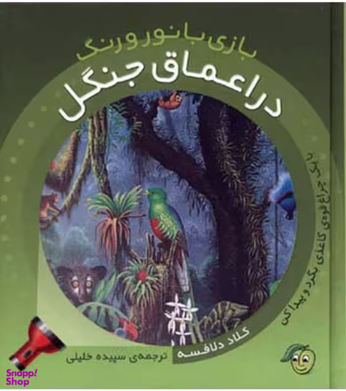 کتاب بازی با نور و رنگ در اعماق جنگل اثر کلاد دلافسه انتشارات پیام مشرق