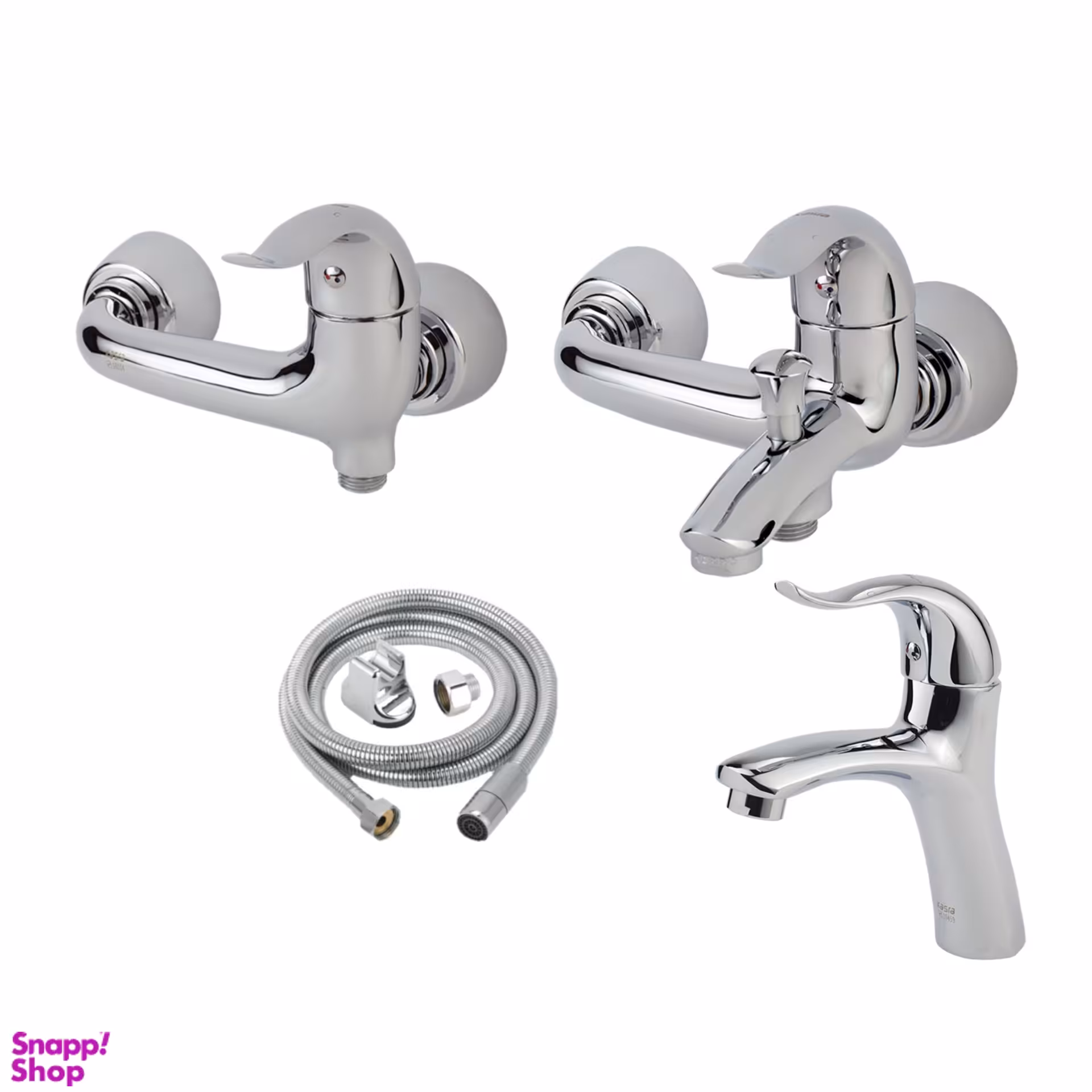 ست شیرآلات کسری مدل کاسپین مجموعه 4 عددی