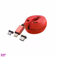 کابل تبدیل USB به USB-C / Micro USB / Lightning ارلدوم (Earldom) مدل Ec-Imc016 به طول 1m