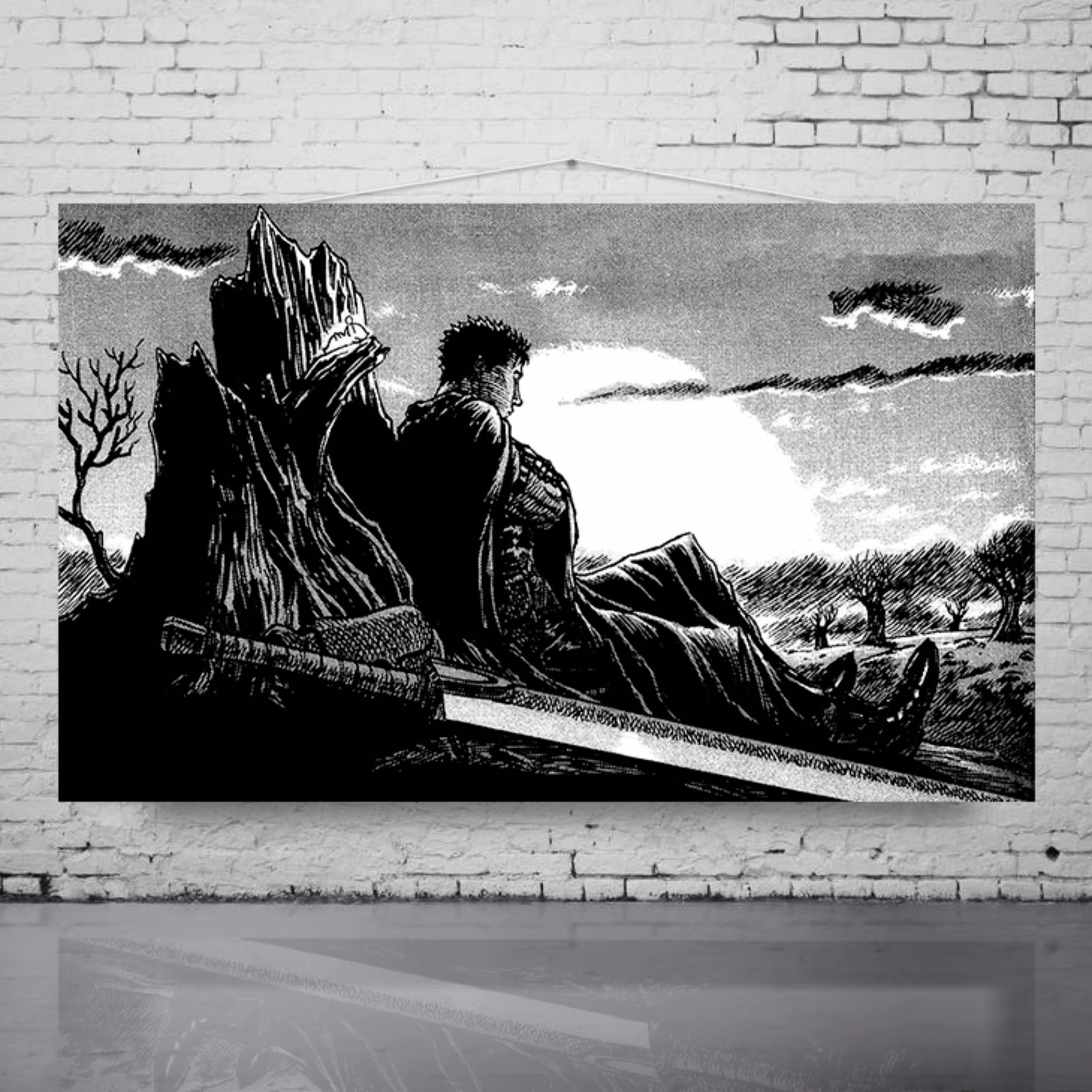 پوستر سایز A3 انیمه برزرک 