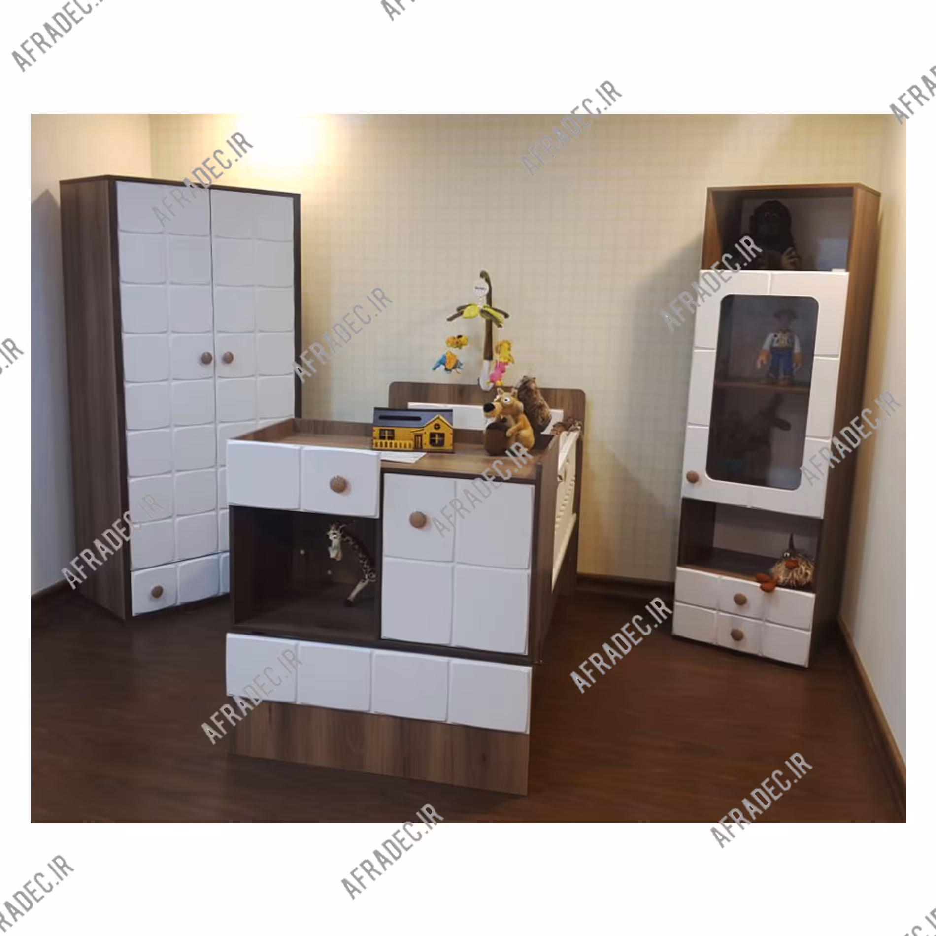 سرویس خواب نوزادکودک به نوجوان مدل درنا