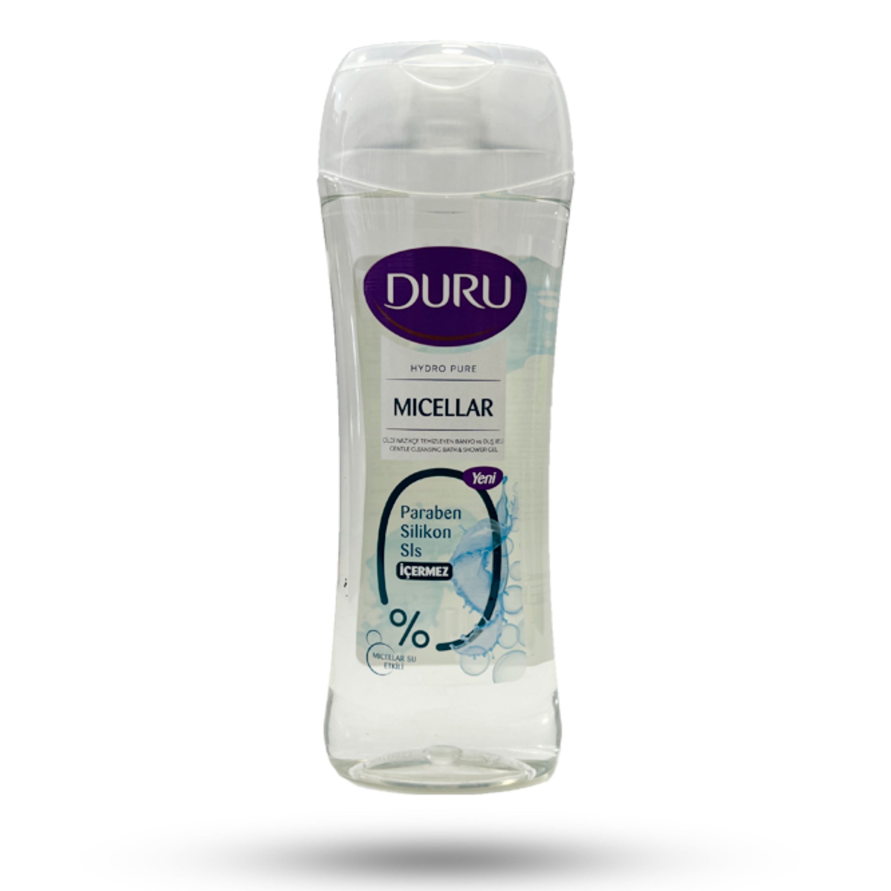 شامپو بدن میسلار دورو Duru فاقد پارابن و مواد صابونی حجم 450 میل