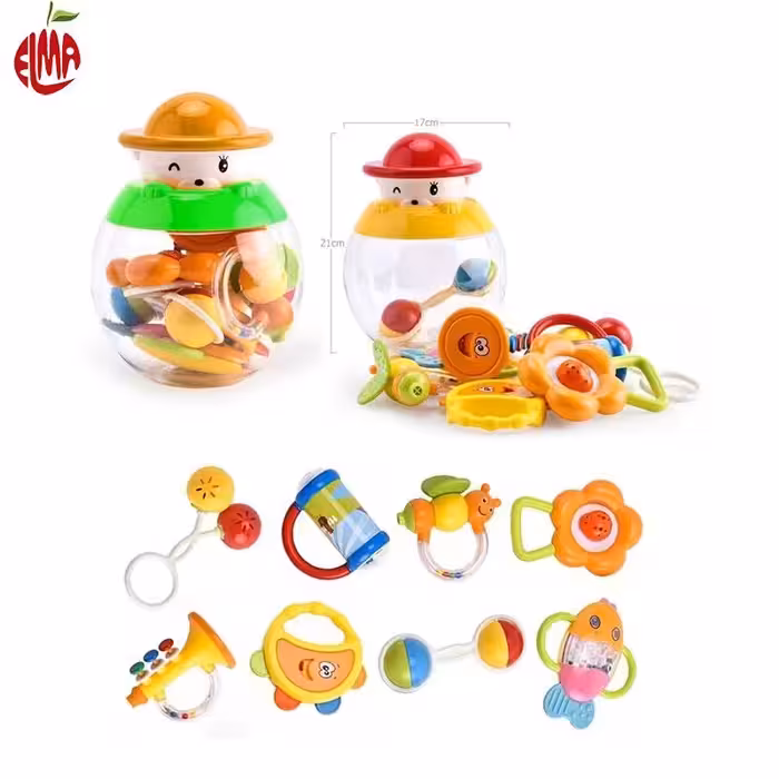 مجموعه جغجغه و دندانگیر آدمک Dove