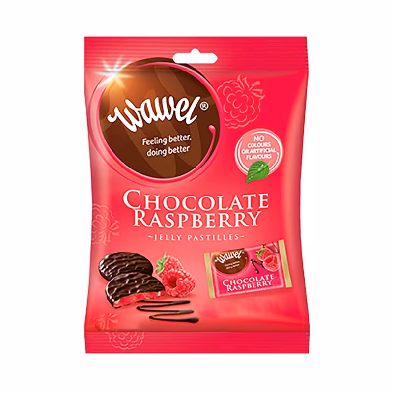 شکلات با مغز ژله تمشک واول - 1000 گرم