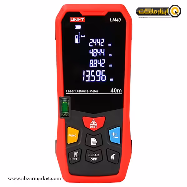 متر لیزری یونیتی 40 متری مدل LM40