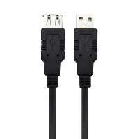 کابل کانکتر USB به مادگیUSB  کی نت با طول 5 متر
