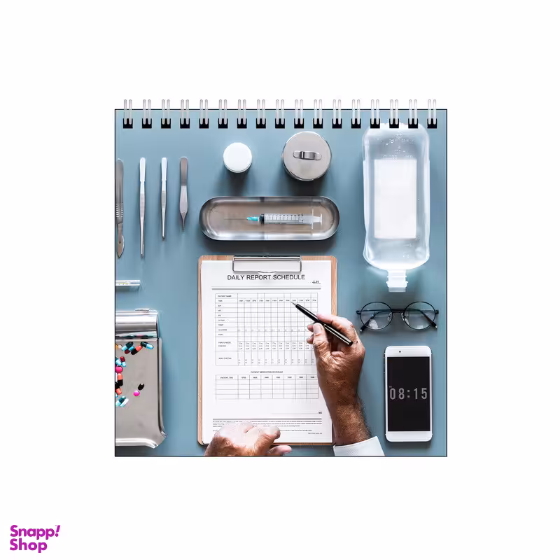 دفتر طراحی 60 برگ طرح وسایل پزشکی کد 6453864