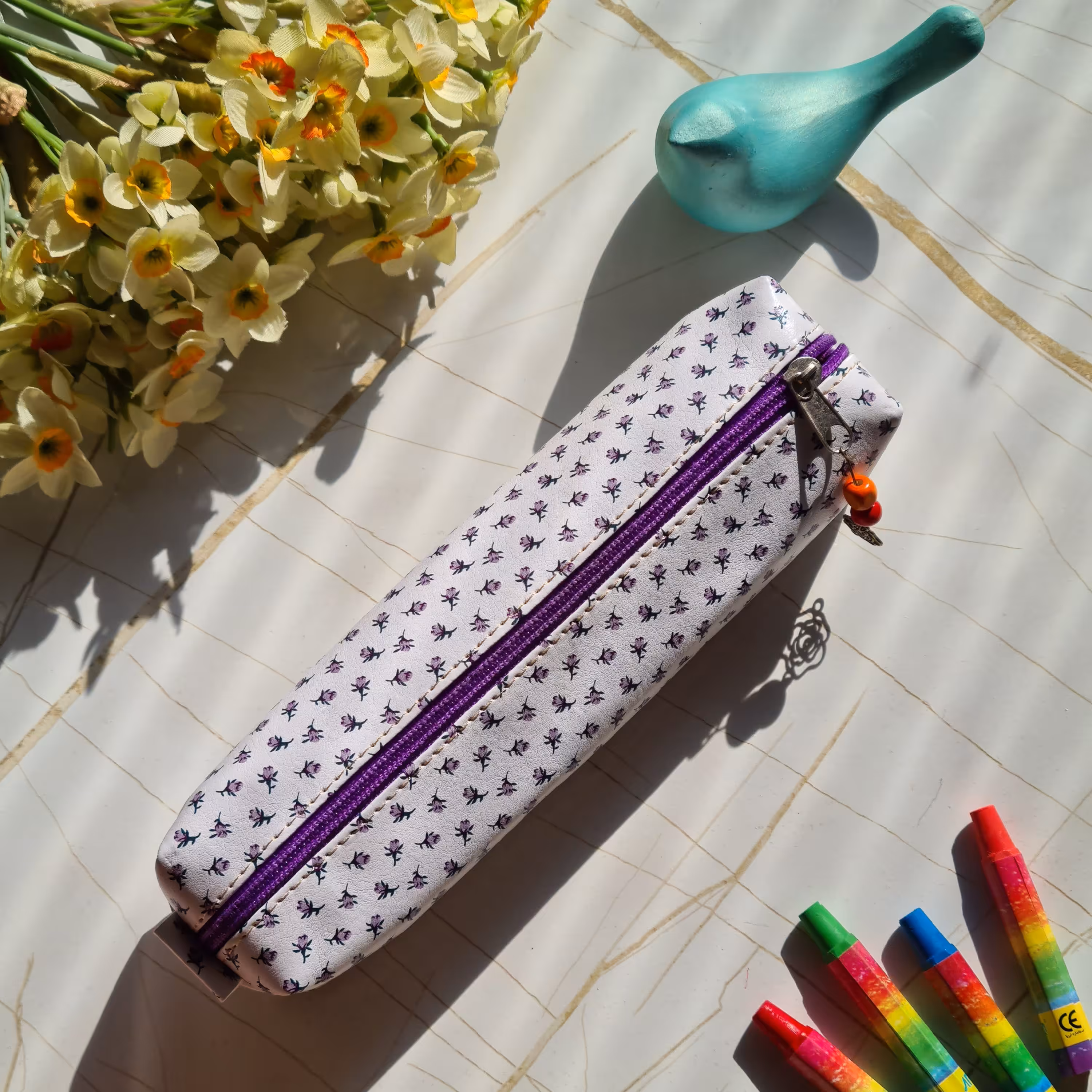 جامدادی دخترانه چرمی