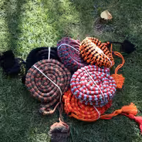 دوربافت هنگدرام دو رنگ