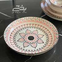 خورشت خوری 22 سانت مدل گل قرمز دنی هوم