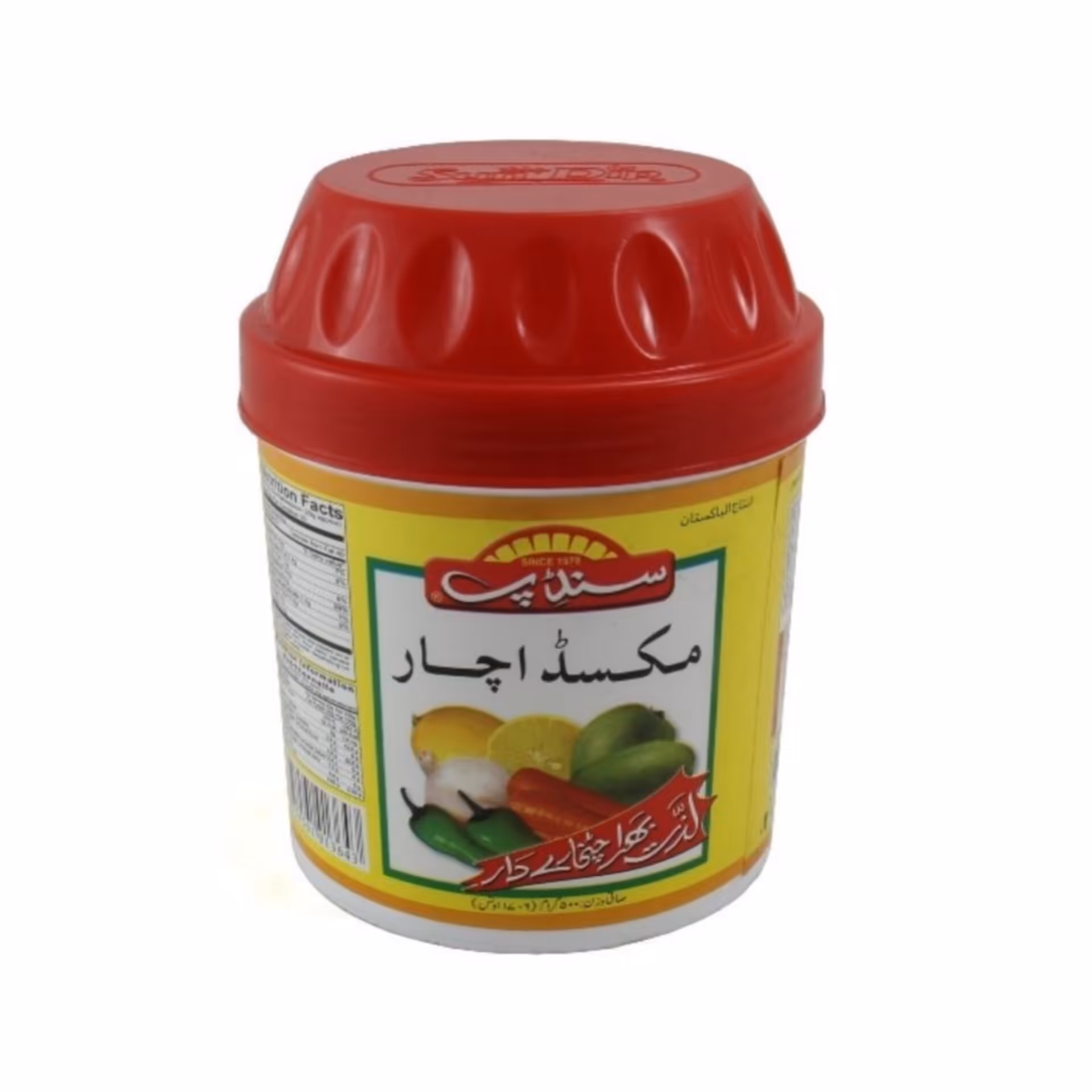 ترشی انبه مخلوط در روغن پاکستانی سندپ 12 عدد 500 گرمی
