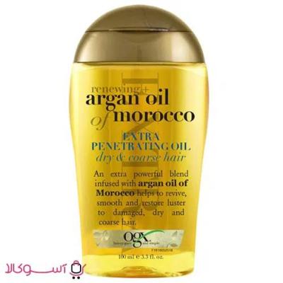 روغن مو او جی ایکس مدل argan oil morocco حجم 100 میل