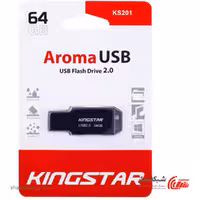 قیمت و خرید فلش مموری کینگ‌ استار Kingstar KS201 AROMA ظرفیت 64 گیگابایت USB 2.0 - شبکه ساز