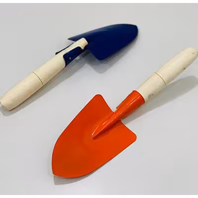 بیلچه باغبانی دسته چوبی