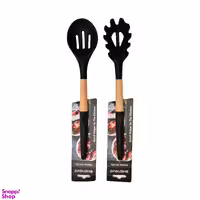 کفگیر و قاشق اسپاگتی شنگیا کد 12 بسته ۲ عددی