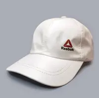 کلاه کپ شمعی سفید Reebok پشت سگکی کد 9217