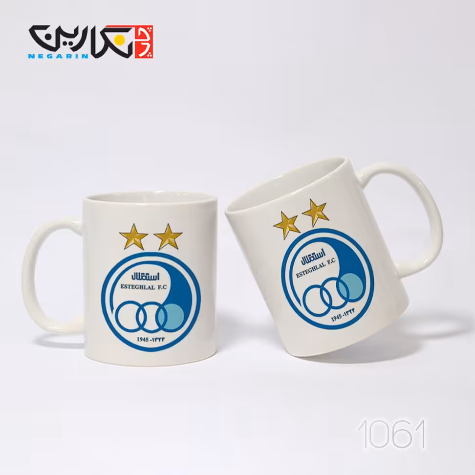 ماگ سرامیکی تیم استقلال - کد 1061