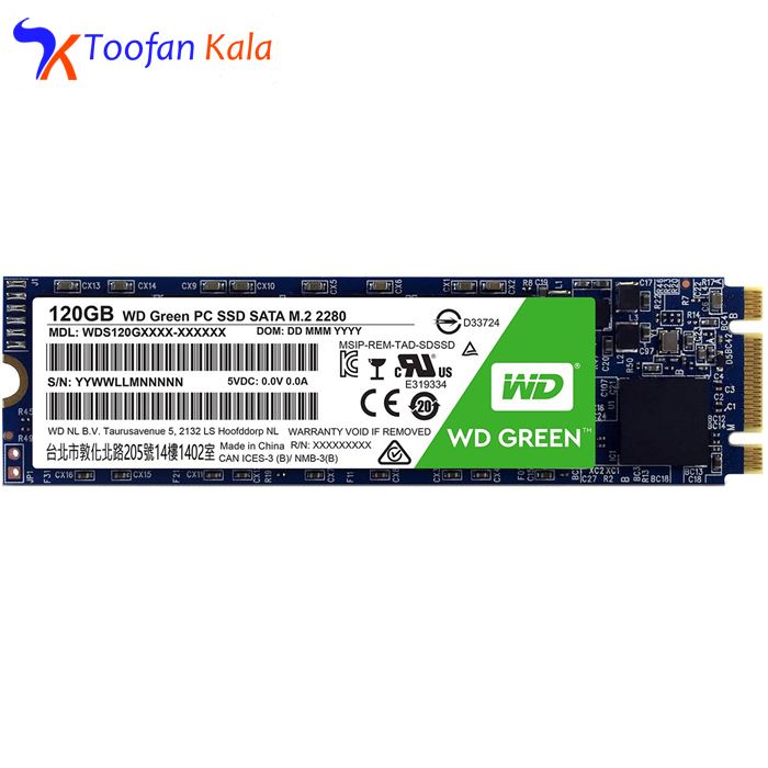 Western Digital GREEN WDS120G1G0B SSD Drive - 120GB