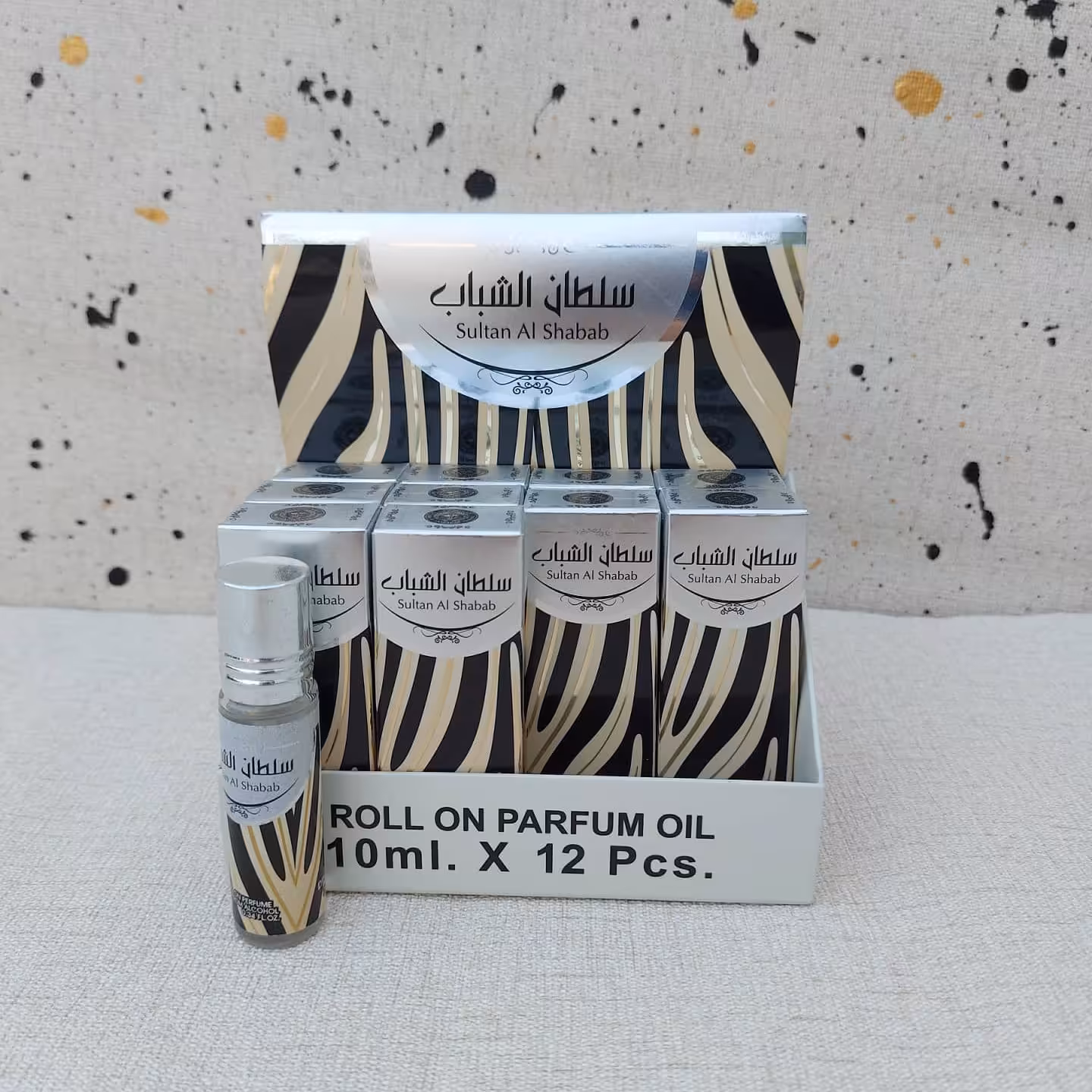 عطرروغنی سلطان الشباب10میل تولیدشرکت اماراتی ارض الزعفران