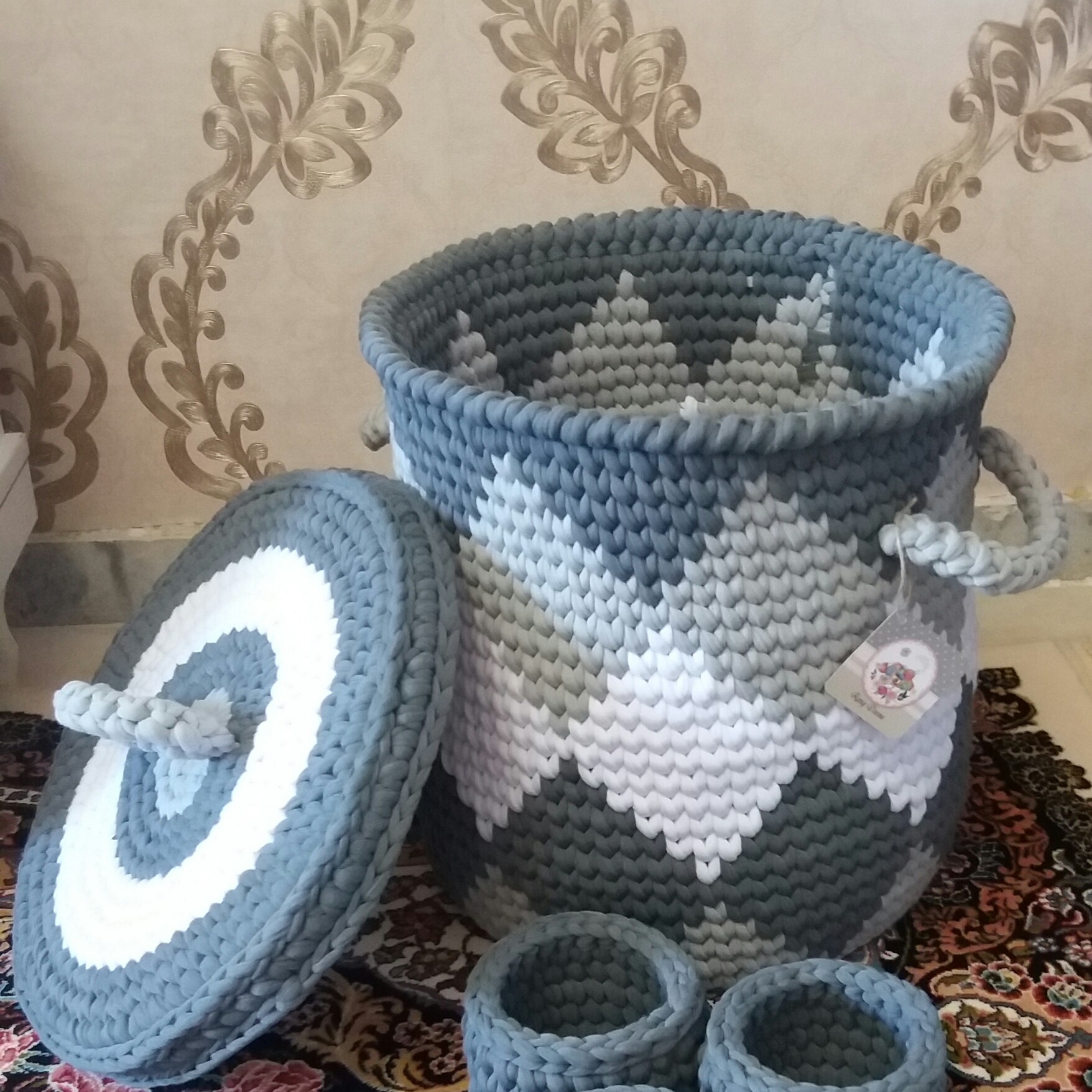 سبد لباس تریکو