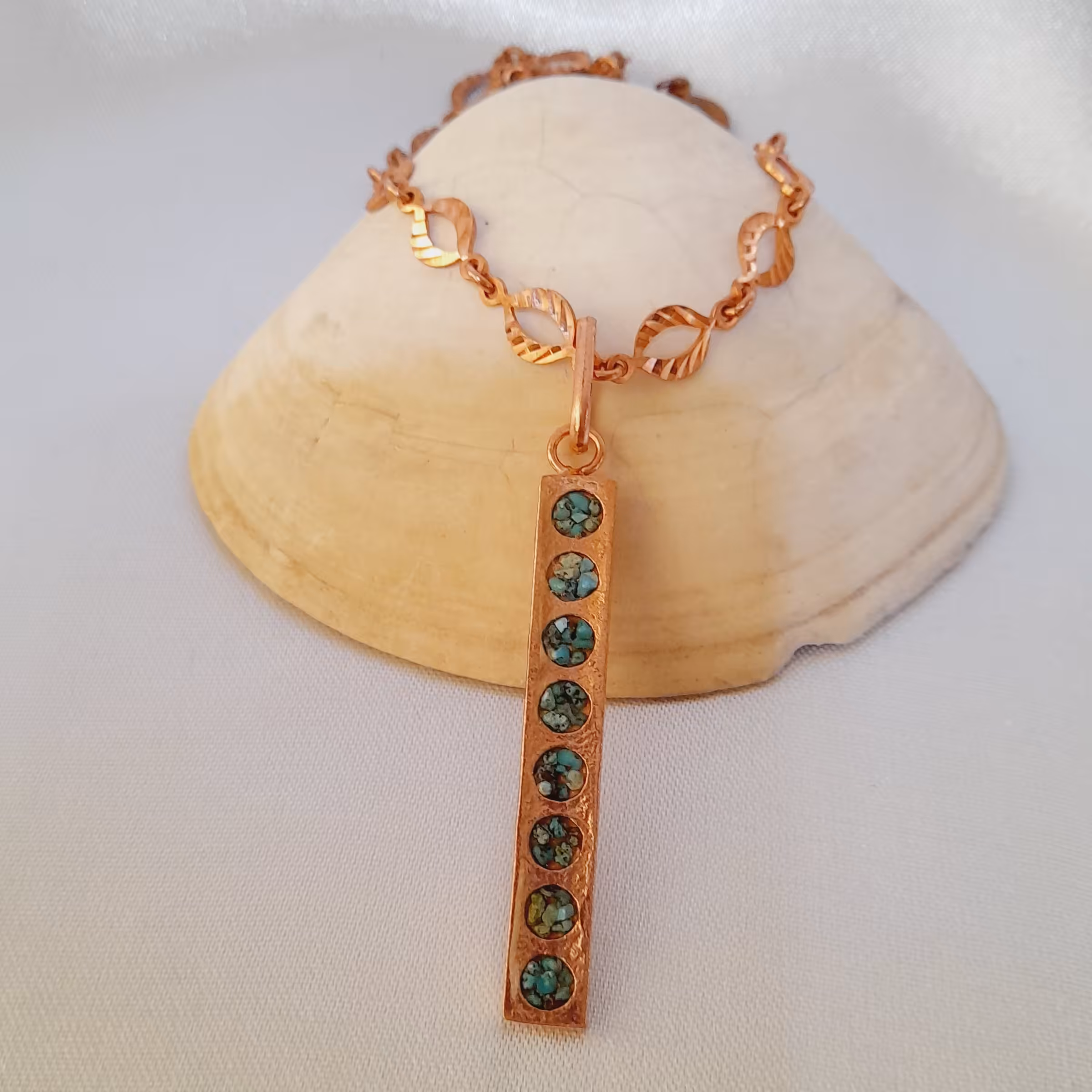 گردنبند فیروزه کوبی 