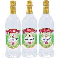 گلاب اعلای گل بهشت یک لیتری بسته 6 عددی