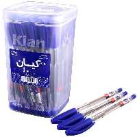 خودکار آبی کیان پک 20تایی نوک(0.7)
