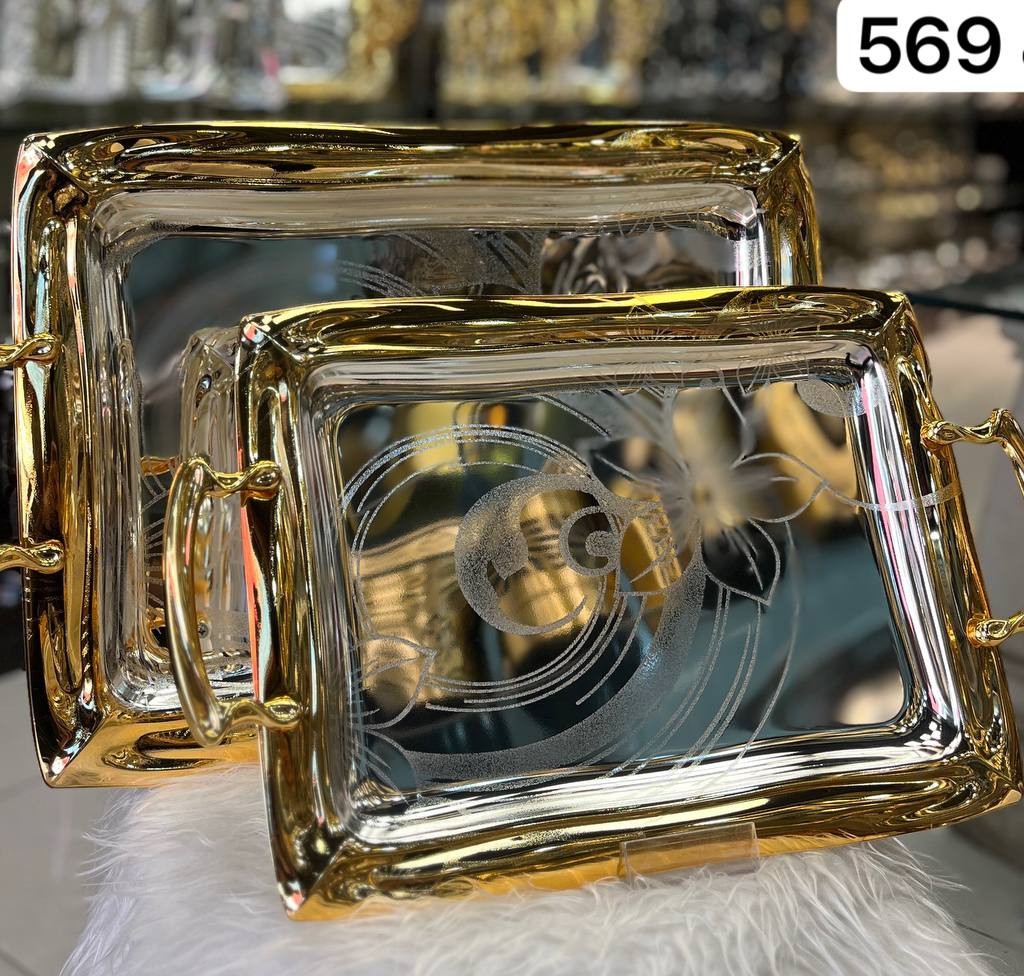 سینی استیل 2تیکه خارجی