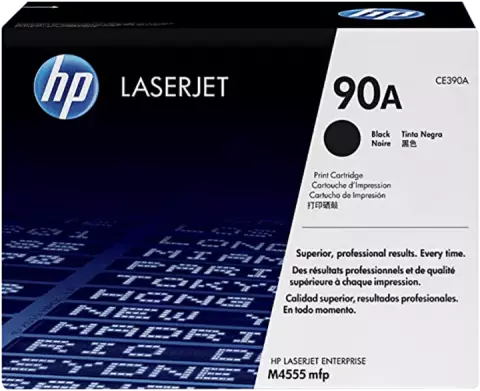 کارتریج تونر مشکی طرح اصلیHP مدل 90A CE390A