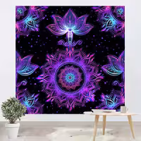 پوستر پارچه ای پرینتینگ لند طرح بکدراپ آرامش کد A11