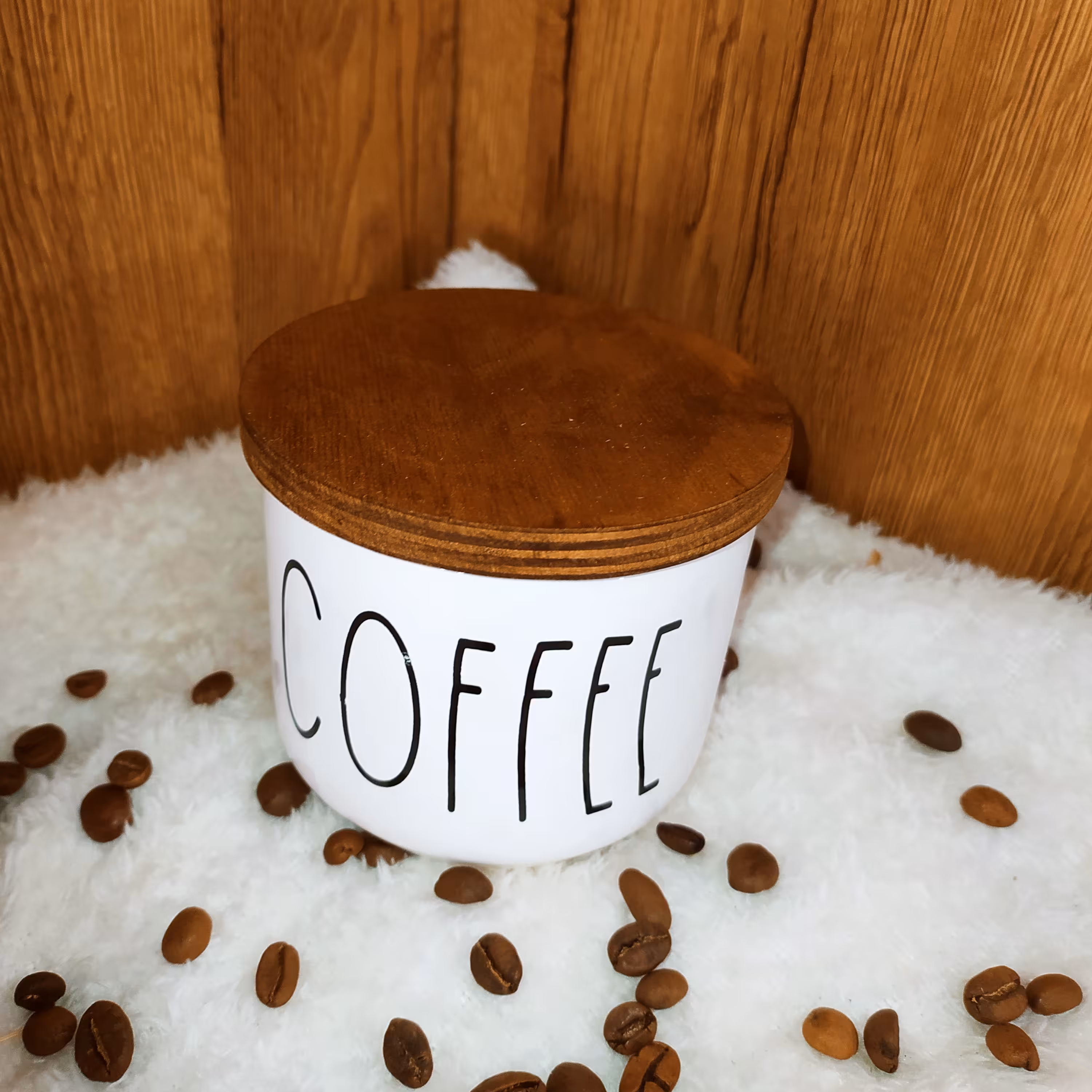 ارسال رایگان بانکه سرامیکی درب دار مدل Coffee