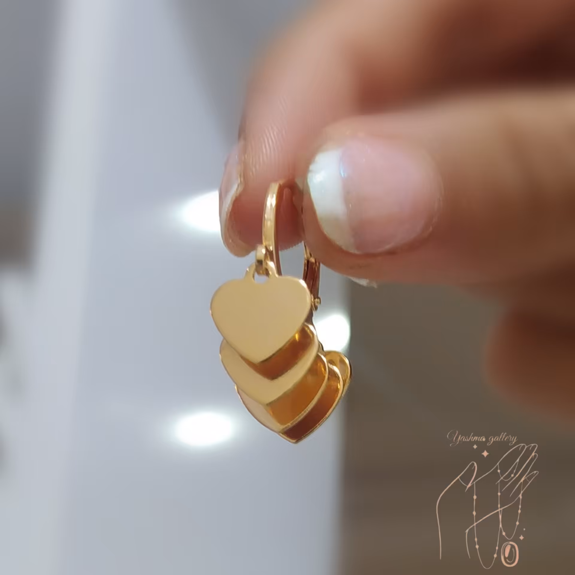 گوشواره قلبی