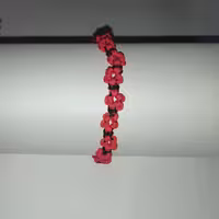 دستبند طرح گل