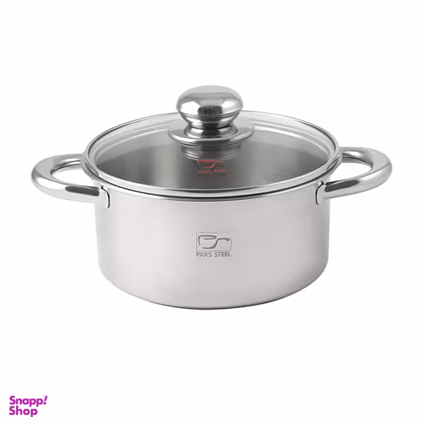 قابلمه پارس استیل مدل کف سه لایه 160 سایز 16
