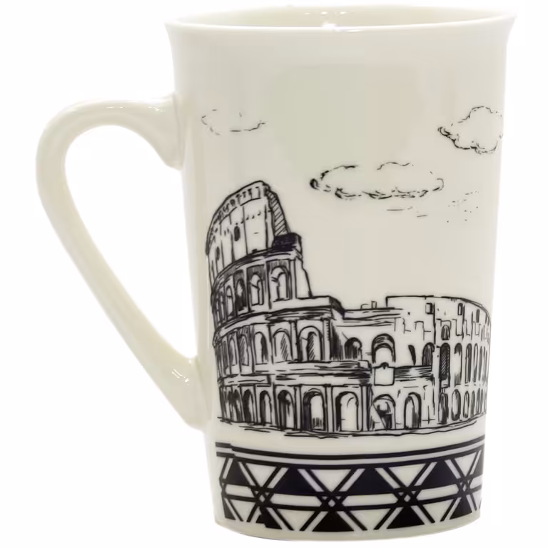 ماگ سرامیکی طرح آثار جهان و کولوسئوم Colosseum