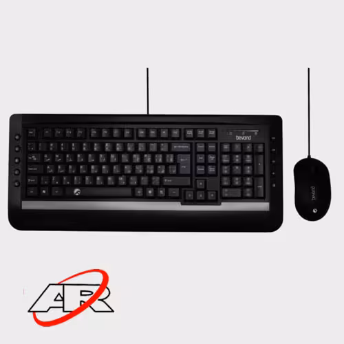 کیبورد و ماوس سیم دار بیاند مدل BMK6141