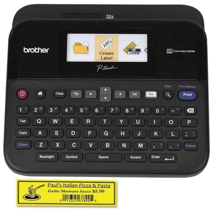 پرینتر لیبل زن برادر مدل PT-D600VP