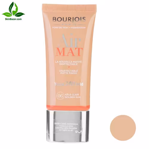 کرم پودر بورژ‌وآ سری Air Mat مدل 06 Golden Sun حجم 30 میلی لیتر کد 635
