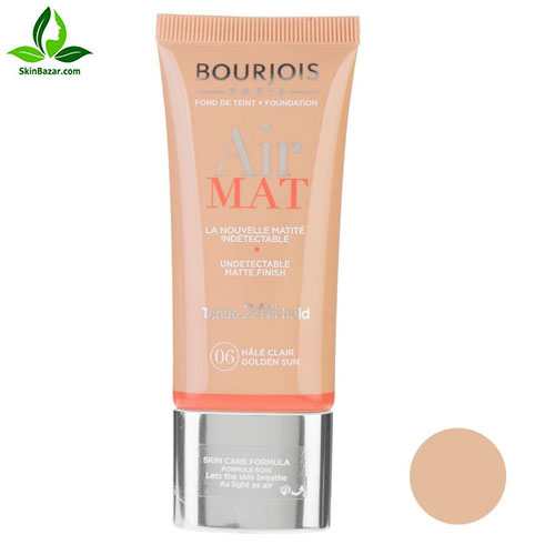 کرم پودر بورژوآ سری Air Mat مدل 06 Golden Sun حجم 30 میلی لیتر کد 635